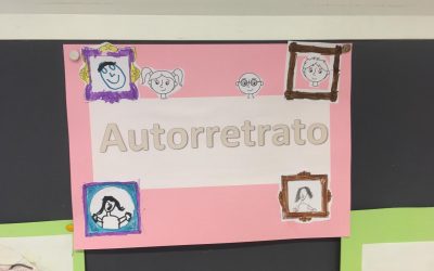 Trabalhos do 2ºA: Raposas, folhas em pássaros e autorretratos