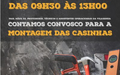 Convite: Montagem das Casinhas