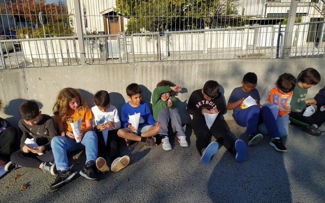MAGUSTO: Cartuchos, castanhas e cantigas do 4ºB