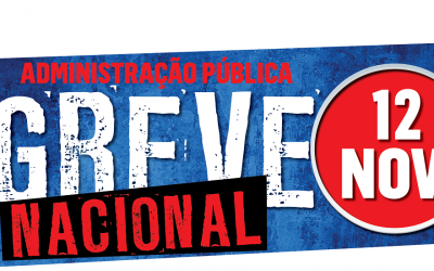 Greve: Pré-aviso de greve para dia 12 de Novembro