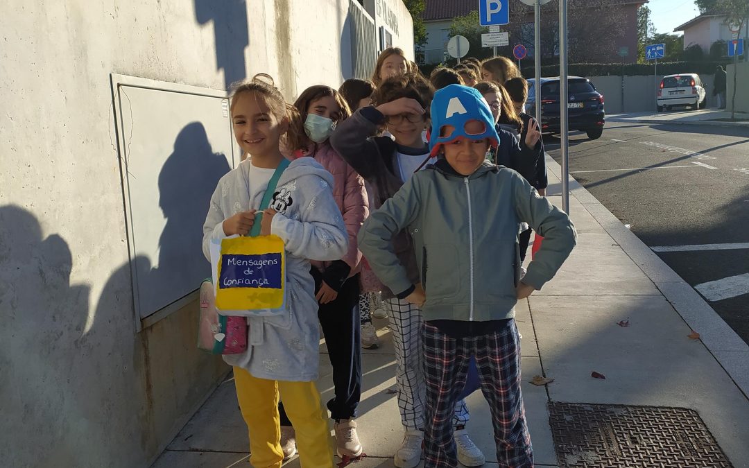 Dia do Pijama: 4ºB mostra como celebrou este dia
