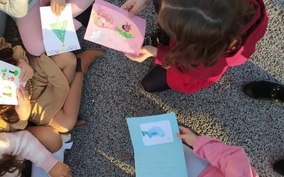 1ºB e 4ºB: Troca de Postais de Natal