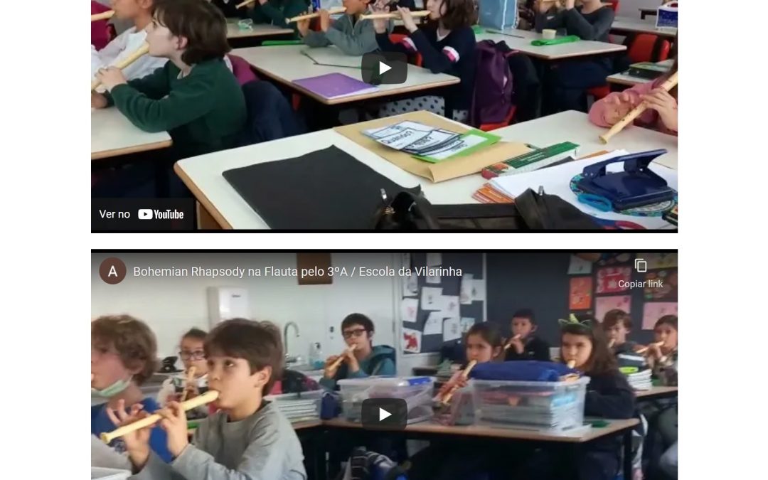As Aulas de Música na Vilarinha
