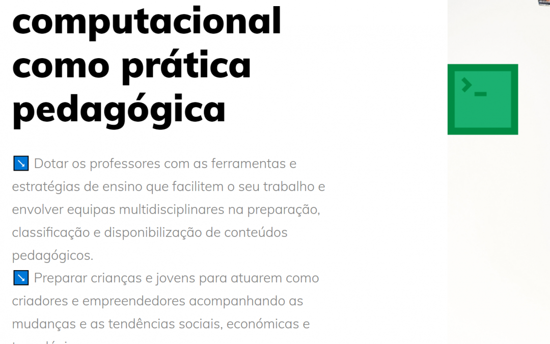 ENSICO: Vilarinha abraça projecto inovador de ensino pensamento computacional