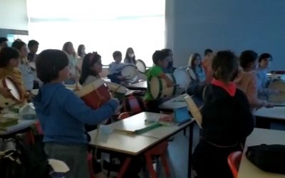 Aula de Música: Paz, Amor, Liberdade, Igualdade. Vilarinha