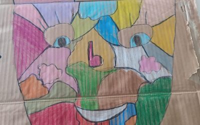2ºA: Máscaras inspiradas em Picasso