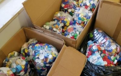 Operação Tampinhas: Recolha de tampas de plástico