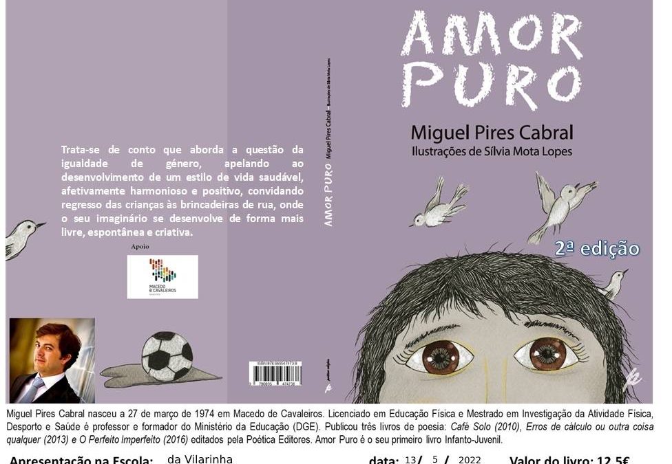 Apresentação do livro: Amor Puro