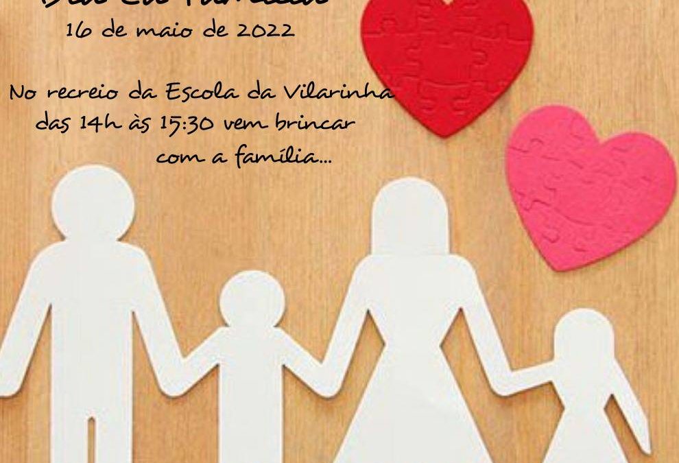Convite: Dia da Família na Vilarinha
