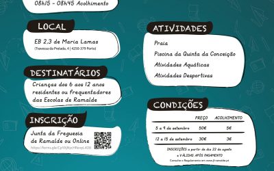 Atividades de Férias em Ramalde – Setembro