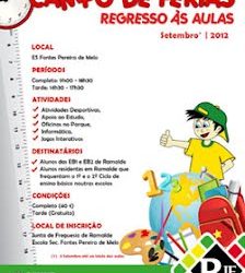 CAMPO DE FÉRIAS: “REGRESSO ÀS AULAS”