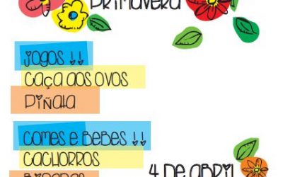 Festa da primavera . 4 de abril às 17.30