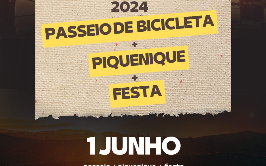 PEDALADAS 2024: Inscrevam a vossa família