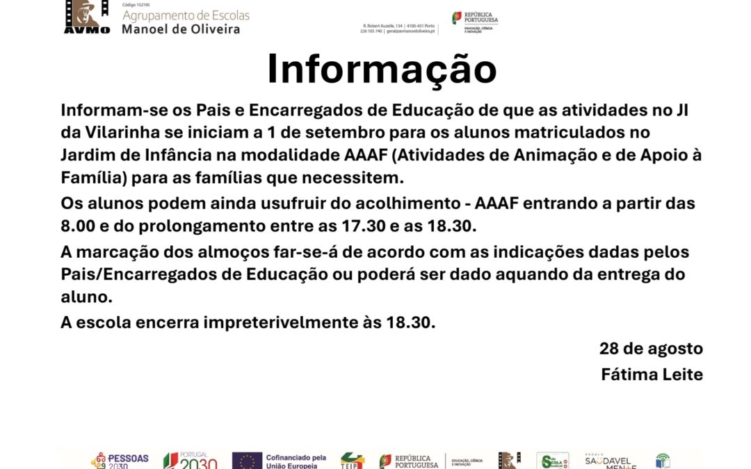 2025-2026: Início das atividades do JI