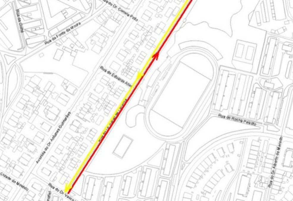 AVISO: Alteração de sentido na Rua Dr. Aarão Lacerda