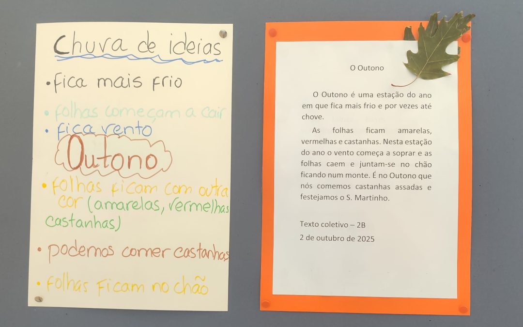 2ºB: Chegou o Outono