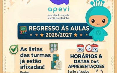 2026-2027 Listas das turmas
