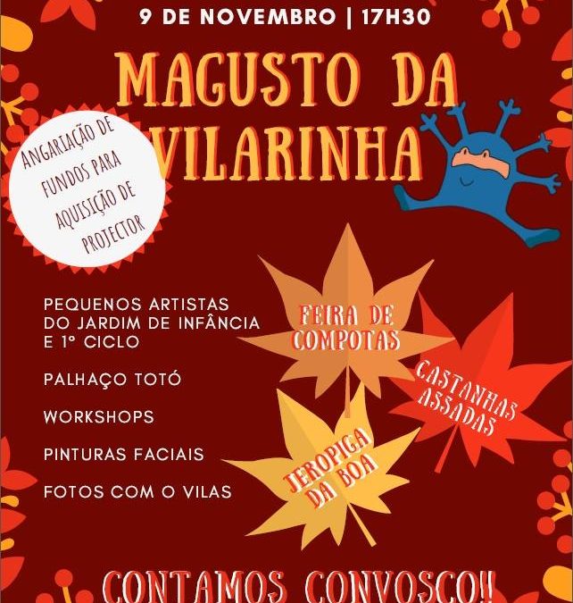 Dia 9 de Novembro: Magusto da Vilarinha