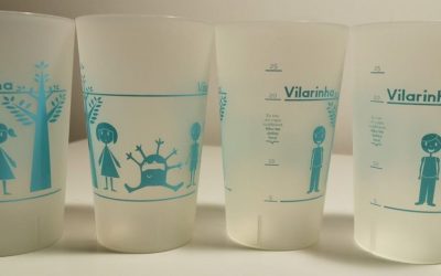 Leva os copos Vilas para o Magusto