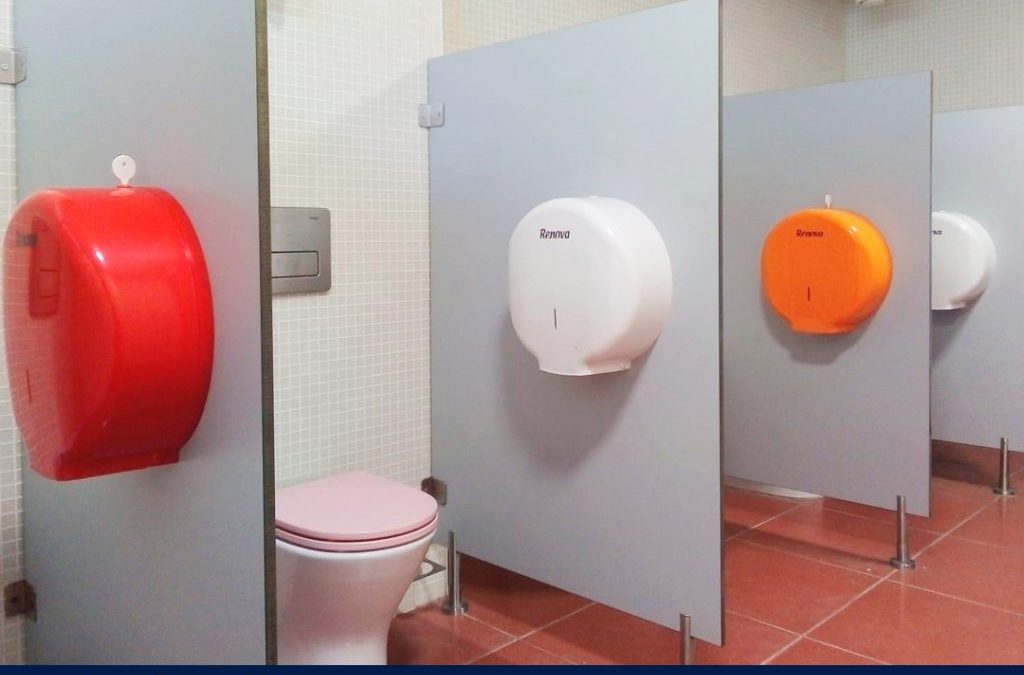 Novos dispensadores de papel