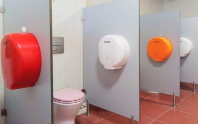 Novos dispensadores de papel